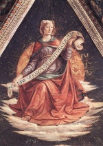 Domenico Ghirlandaio  - Peintures - Sibylle