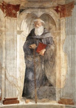 Domenico Ghirlandaio  - paintings - St Antony