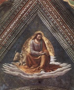 Domenico Ghirlandaio  - paintings - St Luke the Evangelist