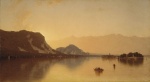 Sanford Robinson Gifford - paintings - Isola Bella in Lago Maggiore