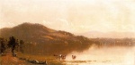 Sanford Robinson Gifford - Bilder Gem�lde - Mount Merino on the Hudson near Olana