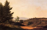 Sanford Robinson Gifford - paintings - Road Scenery near Lake George