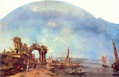 Capriccio an den Ufern der Lagune
