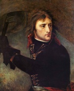Antoine Jean Gros - paintings - Bonaparte at the Bridge of Arcole