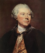 Jean Baptiste Greuze - Bilder Gemälde - Portrait of Georges Wille
