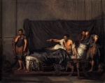 Jean Baptiste Greuze - paintings - Septimius Severus and Caracalla