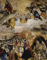 El Greco - paintings - Allegorie auf den Sieg bei Lepanto