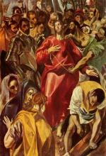 El Greco - paintings - Entkleidung Christi