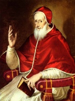 El Greco  - paintings - Portrait des Papst Pius V