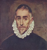 El Greco  - Peintures - Portrait d'un gentilhomme