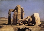 Charles Gleyre - Peintures - Temple égyptien