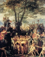 Charles Gleyre - paintings - Romans Under the Yoke