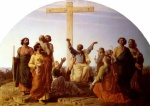 Charles Gleyre - Peintures - Le départ des apôtres pour prêcher l'Evangile