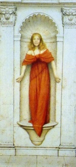 Thomas Cooper Gotch - paintings - A Jest
