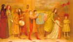 Thomas Cooper Gotch - paintings - The Pageant of Childhood