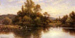Alfred Glendening - Peintures - Le Ferry