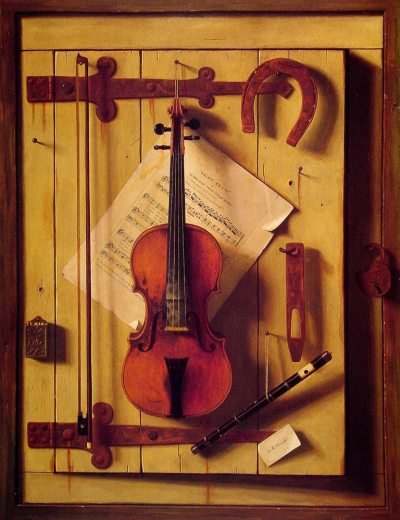 Still Life (Violin and Music)