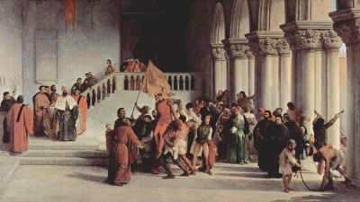 Die Befreiung Vittor Pisanis aus dem Kerker