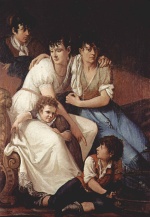Francesco Hayez - Peintures - Portrait de famille