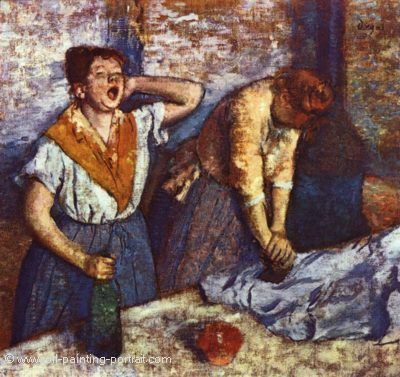 Women Ironing