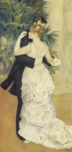 Pierre Auguste Renoir  - Peintures - Danse dans la ville