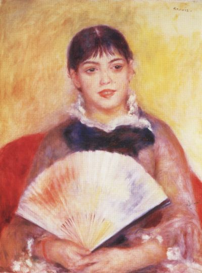 Girl with a Fan