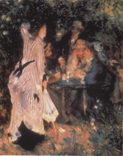 In the Garden (Under the Trees of the Moulin de La Galette)