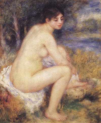 Nude Female in a Landscape