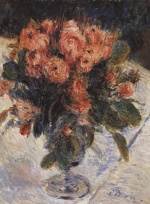 Pierre Auguste Renoir  - paintings - Roses