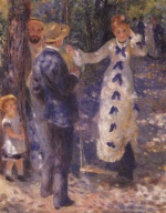 Pierre Auguste Renoir  - paintings - The Swing