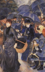 Pierre Auguste Renoir  - Peintures - Les Parapluies