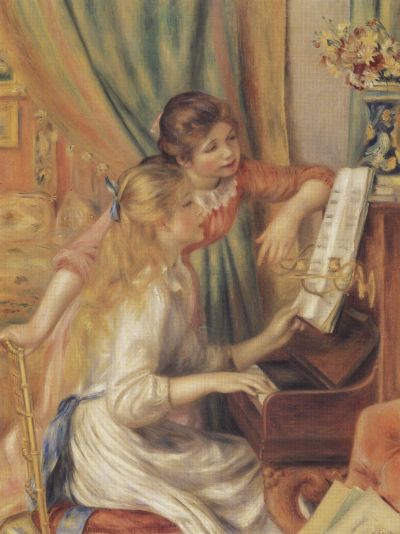 Young Girl at the Piano
