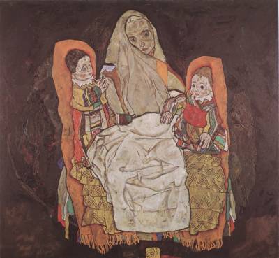 Mother with two Children