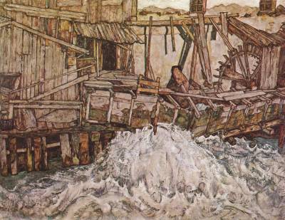 Office in the Prisoners of War Camp Muehling