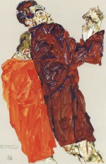 Egon Schiele  - paintings - The Truth was Revealed