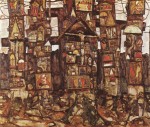 Egon Schiele  - Peintures - Prière de Woodland