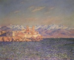 Claude Monet  - Peintures - Antibes dans l'après-midi