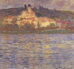 Claude Monet  - paintings - Blick auf Ventheuil