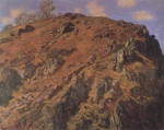 Claude Monet  - Peintures - Le rocher