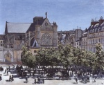 Claude Monet  - paintings - Die Kirche von Saint Germain I Auxerrois