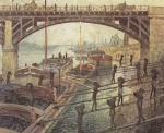 Claude Monet  - paintings - Die Kohletraeger