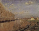 Claude Monet  - paintings - The Seine at Argenteuil