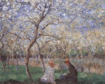 Claude Monet  - Peintures - Printemps
