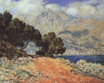 Claude Monet  - Peintures - Cap Martin à Menton