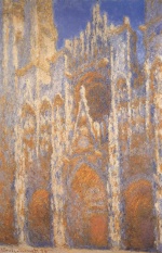 Claude Monet  - Peintures - Cathédrale de Rouen au soleil