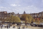 Claude Monet  - paintings - Quai du Louvre