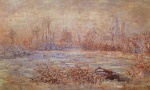 Claude Monet  - Peintures - Givre