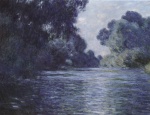Claude Monet  - Peintures - Bras de la Seine à Giverny