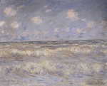 Claude Monet  - Peintures - Mer déchaînée
