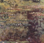 Claude Monet  - paintings - Wassergarten in Giverny